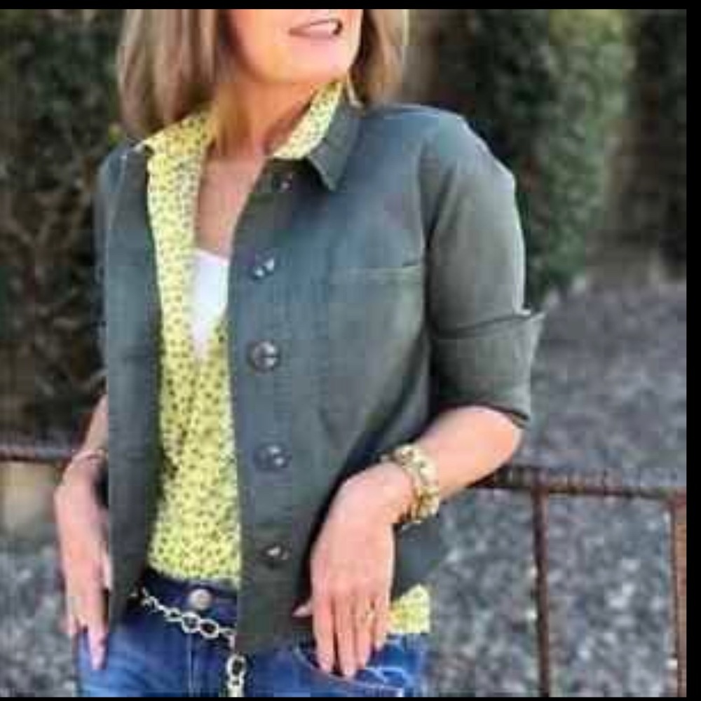 Cabi Crossroads Jacket #5298 Olive NWOT